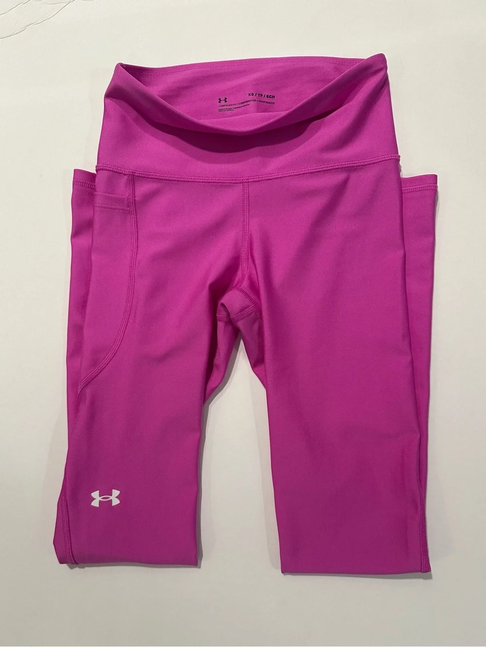 Under Armour Women’s B High-Waist Compression Leggings w/Side Pocket